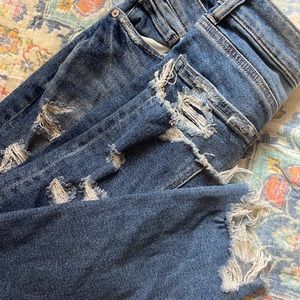 Ripped American eagle jeans